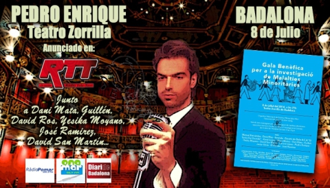 Pedro Enrique-Teatro Zorrilla Badalona